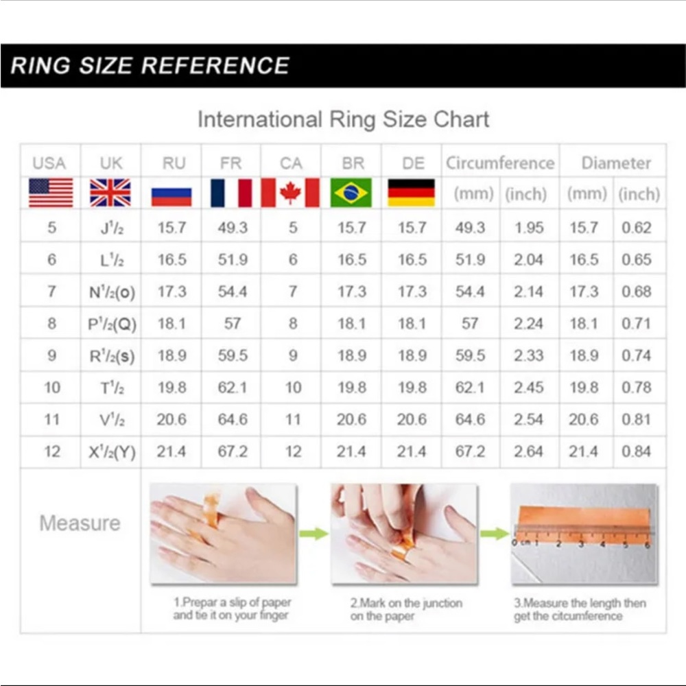 Gold Nail Head & Rhinestone Rings Unisex - Picture 4 of 4